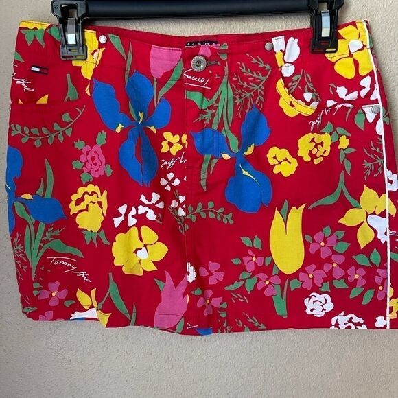 ❤️Tommy Hilfiger Jeans Hawaiian Skirt - Picture 1 of 5